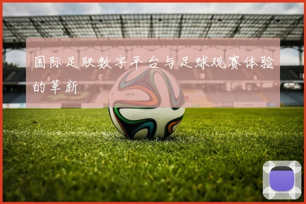 国际足联数字平台与足球观赛体验的革新